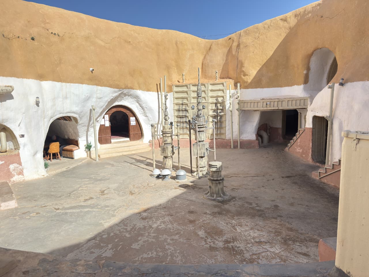 Décors Star Wars à Ksar Hadada Tunisie